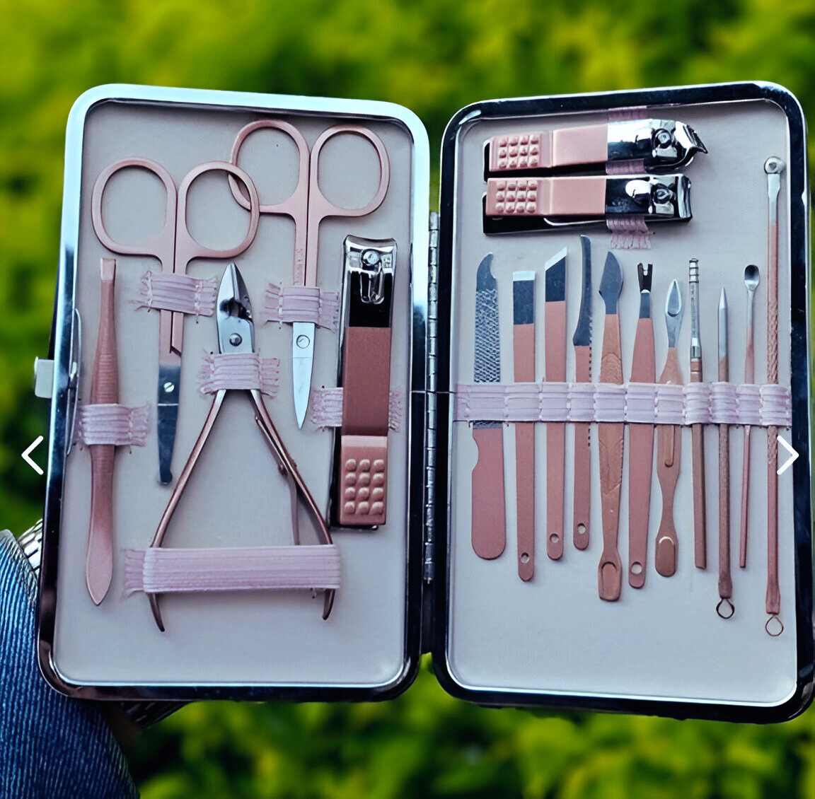 💅 Kit Premium de Manicure y Pedicure 18 en 1